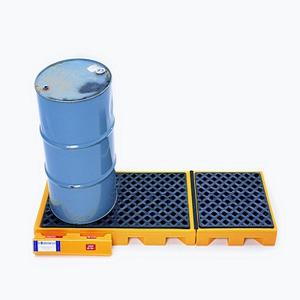 VESTIL DR-3-UT Polyethylene Ultra Spill Pallet, Three Drum, 4500 Lb. | AG7QUP