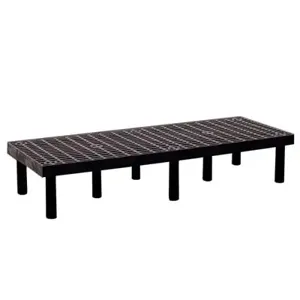 VESTIL DRP-V-6624 Dunnage Rack, Vented Top, 66 x 24 Inch Size | AG7QWA