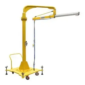 VESTIL DSJ-300-P Air Balanced Jib Lifter, Portable, 57.5 Inch Size | AG7QYP