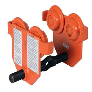 VESTIL E-MT-1 Push Eye Manual Trolley, 1000 Lb. Capacity | AG7RNQ