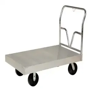 VESTIL EFHD-3048 Extruded Aluminium Platform Truck, 30 x 48 Inch Size | AG7RDR