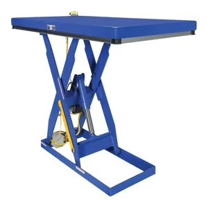 VESTIL EHLT-1-55 Electric Hydraulic Lift Table, 1000 lb., 55 Inch Height | CE3CTF