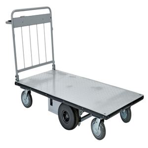 VESTIL EMHC-2860-1 Electric Material Handling Cart, 28 x 60 Inch Size | AG7RNP