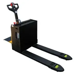 VESTIL EPT-2748-45-RP Pallet Truck, 4500 Lb. Capacity, Platform, 6V 27 Inch x 48 Inch Size | AG7RQD