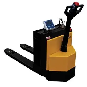 VESTIL EPT-2748-45-SCL-AGM Electric Pallet Truck, 4500 Lb. Capacity, 27 Inch x 48 Inch Scale AGM | AG7RQG