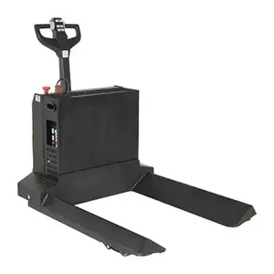 VESTIL EPT-4048-45-RL Steel Electric Powered Roll Pallet Truck, 40 Inch x 48 Inch 4500 Lb. Capacity, Black | CE3DBV