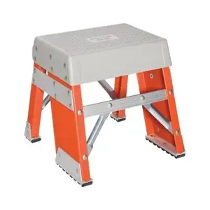 VESTIL FBSS-1 Fiberglass Industrial Step Stand, 1-Step | AG7RUW