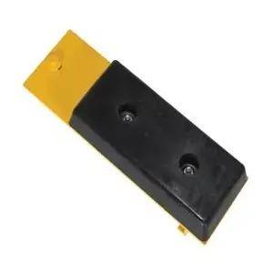 VESTIL FCB-818-CR3 Fork Truck Carriage Bumper, Class III, Black / Yellow | CE3DCX