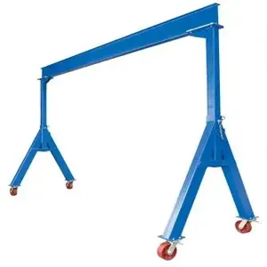 VESTIL FHS-10-15 Fixed Gantry Crane, 10000 Lb. Capacity, 15 Feet | AG7TAW