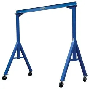 VESTIL FHS-4-10 Fixed Gantry Crane, 4000 Lb. Capacity, 10 Feet | AG7TBA