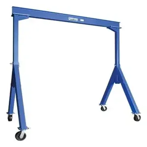 VESTIL FHS-8-10 Fixed Gantry Crane, 8000 Lb. Capacity, 10 Feet | AG7TBH