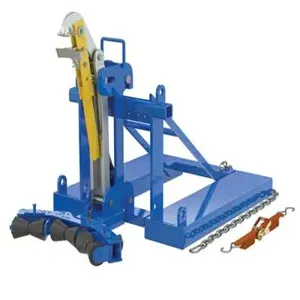 VESTIL FMDL-1-LDS-R3 Eagle Beak Drum Lifter, 1 Drum With Roller, 1000 Lb. Capacity, Blue, Steel | CE3DJR