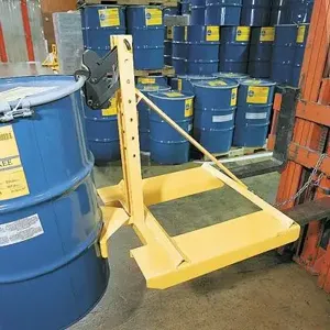 VESTIL FMDL-850 Fork Mounted Drum Lifter, Single Drum, 750 Lb. Capacity | AG7TEY