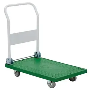 VESTIL FPT-1830 Plastic Platform Truck, 250 Lb. Capacity, 30 x 18 Inch Size | AG7TFY