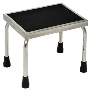 VESTIL FT-SS-1 Stainless Steel Foot Stool | AG7THN