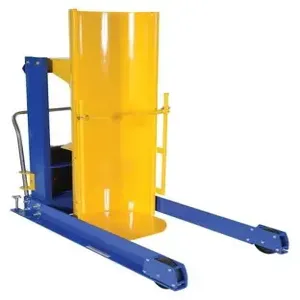 VESTIL HDD-36-10-P Drum Dumper, Portable, Hydraulic, 1000 Lb. Capacity, 36 Inch Size | CE3DZT