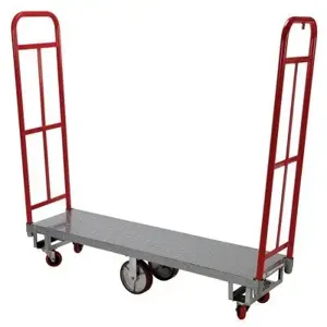 VESTIL HIGH-T High End Platform Truck, 1300 Lb. Capacity | AG7UDX