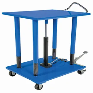 VESTIL HT-30-3248 Hydraulic Post Table, 3000 Lb. Capacity, 32 x 48 Inch Size | CE3EBT