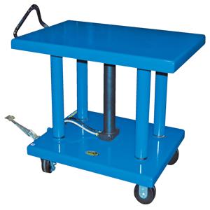 VESTIL HT-30-4848 Hydraulic Post Table, 3000 Lb. Capacity, 48 x 48 Inch Size | CE3EBV