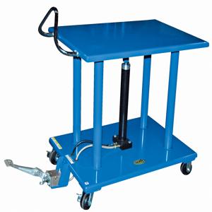 VESTIL HT-40-4048 Hydraulic Post Table, 4000 Lb. Capacity, 40 x 48 Inch Size | CE3EBZ
