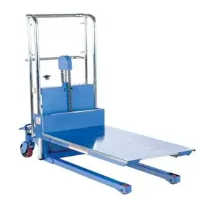 VESTIL HYD-5-EP Hefti-Lift, Portable Foot Pump, 60 x 54 Inch Size, 400 lb., Blue | AG7UMT