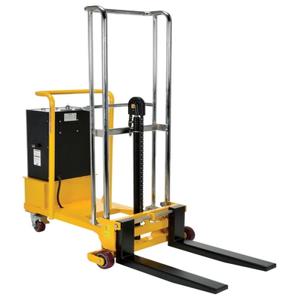 VESTIL HYD-CB-10-DC Hefti-Lift, Counter Balanced, 68 x 68-3/4 Inch Size, 550 lb., Yellow, Steel | AG7UMV