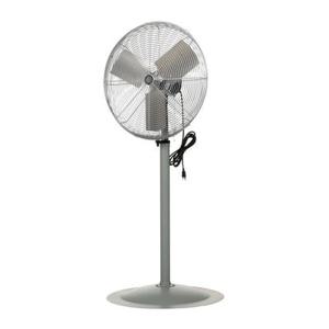VESTIL ICRF-24-P Pedestal Circulator Fan, 27 Inch x 27 Inch x 65.5 Inch Size | AG7UNR