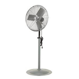 VESTIL ICRF-24-PO Oscillating Pedestal Fan, 27 Inch x 27 Inch x 65.5 Inch Size | AG7UNT