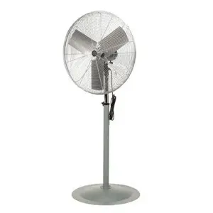 VESTIL ICRF-30-PO Oscillating Pedestal Fan, 27 Inch x 27 Inch x 94.75 Inch Size | AG7UNX