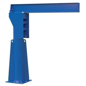 VESTIL JIB-FM-40 Jib, 4000 Lb. Capacity, Floor Mount, Blue | AG7URB