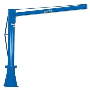 VESTIL JIB-P-10-8-10 Multi Station Jib Crane, 1000 Lb. Capacity, 95.75 x 119.82 Inch Size | AG7URU