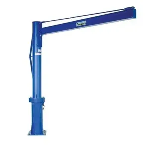 VESTIL JIB-P-10-8-8 Multi Station Jib Crane, 1000 Lb. Capacity, 95.75 x 95.82 Inch Size | AG7URW