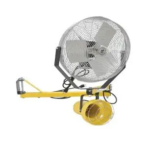 VESTIL LL-40-FAN Incandescent Double Arm Light/fan, 88 Inch Size | AG7VNQ