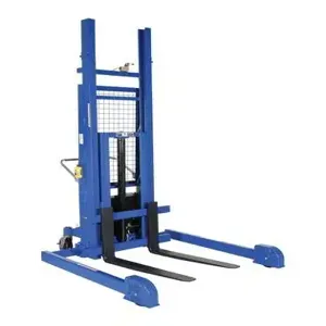 VESTIL LL-PMPS-72-AC Steel Pallet, Master/Server, AC Powered, 72 Inch Raised Height, 1200 Lb. Capacity, Blue | AG7VPW