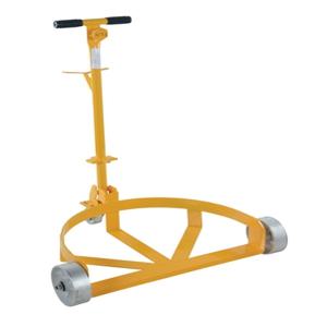 VESTIL LO-DC-CI Cast Iron Low-Profile Drum Dolly | AG7VWH