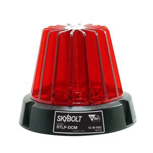 VESTIL LT-M-RD4-FSL-RD Flash Safety Light, Magnet Mount, Round, Red | CE3EFR