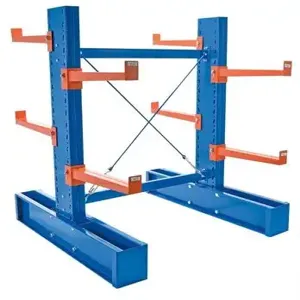 VESTIL MDU-C-6-24-SET Cantilever, Double Upright Medium duty, 6 Feet, 24 Inch Set | AG7WBY