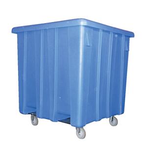 VESTIL MHBC-3244-5C-CB Bulk Container, Cadet Blue, 45 Inch x 45 Inch x 39 Inch Size | AG7WDF