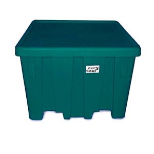 VESTIL MHBC-3244-JG Bulk Container, Jade Green, 45 Inch x 45 Inch x 33 Inch Size | AG7WDN