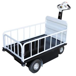 VESTIL NE-CART-2 Traction Drive Cart, Top Load, With Gate | AG7WLF