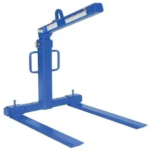 VESTIL OLA-4-42 Deluxe Overhead Load Lifter, Adjustable, 4000 Lb., Blue | AG7WNJ