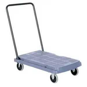 VESTIL PC-25 Platform Truck With Fold Down Handle, 250 Lb. Capacity | AG7WUJ