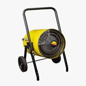 VESTIL PES-3048-3 Portable Electric Salamander Heater, 30KW, 480 Volt, 3 Phase, Yellow | AG7WYG