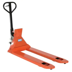 VESTIL PM-2146-TL-SCL-LP-PT Scale Pallet Truck, Trade Legal, 21 x 46 Inch Size | CE3ELN