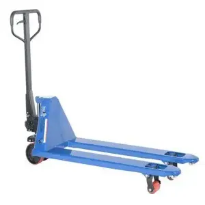 VESTIL PM5-2048-QL Steel Quick Lift Pallet Truck, 59 Inch x 20 Inch x 48 Inch 5500 Size, Lb. Capacity, Blue | AG7XGY