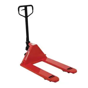 VESTIL PM5-2736 Pallet Truck, 49-1/2 Inch x 27 Inch x 48-1/2 Inch Size, 5500 Lb. Capacity, Red | AG7XHC