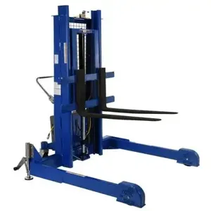 VESTIL PMPS-50-DC DC Pallet Master/server Stacker, 50 Inch Size, 4000 Lb. Capacity | AG7XJT