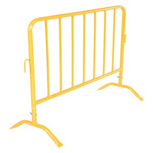 VESTIL PRAIL-48-Y Gelbe Barriere, mit gebogenen Füßen, 48 Zoll Größe | CE3ENH