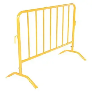 VESTIL PRAIL-48-Y Yellow Barrier, With Curved Feet, 48 Inch Size | CE3ENH