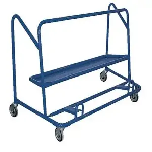 VESTIL PRCT-N Nestable Panel Cart, 2000 Lb. Capacity, 72-1/2 x 32-1/2 Inch Size | AG7XNC